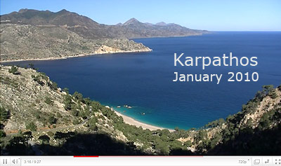 Video Karpathos winter 2010