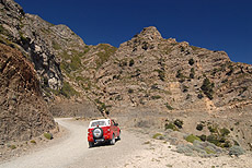 Weg nach Olympos